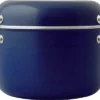 Berger Topfset Aluminium Stapelbar Blau 9-tlg.