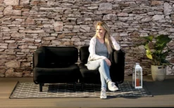 One Bar Element 1 Aufblasbarer Sessel / Sitzelement Black / Light Grey