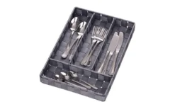 Wenko Besteckkorb Adria Grau