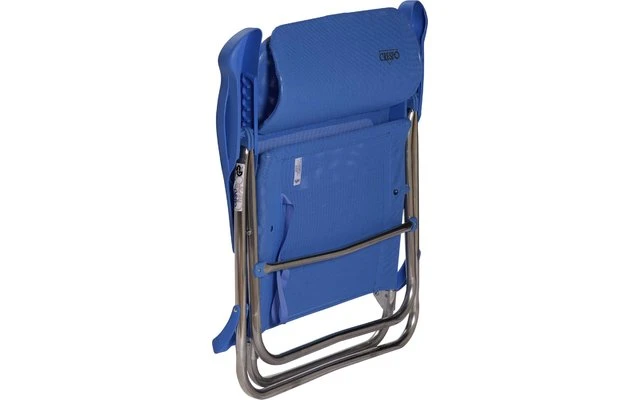 Crespo AL-205 Beach Chair Strandstuhl Compact Blau – Bild 7