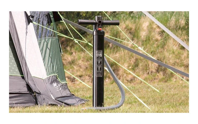 Outwell Knightdale 8PA Vierraum Tunnelzelt Grün – Bild 4