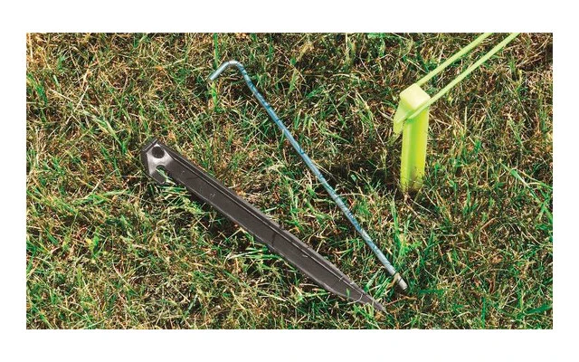 Outwell Knightdale 8PA Vierraum Tunnelzelt Grün – Bild 6