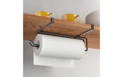 Metaltex Easy Roll Lava Papierrollenhalter Matt Schwarz