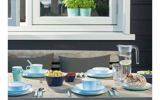 Mepal Flow Cappuccinotasse 375 Ml Ocean Blue – Bild 2