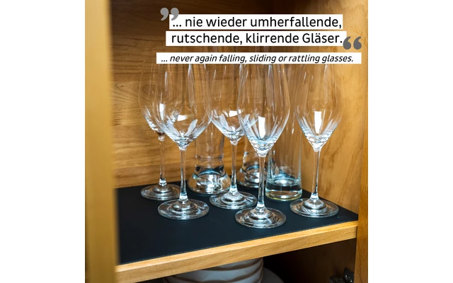 Silwy® Metall-Nano-Gel-Matte BLACK Für Magnetgläser