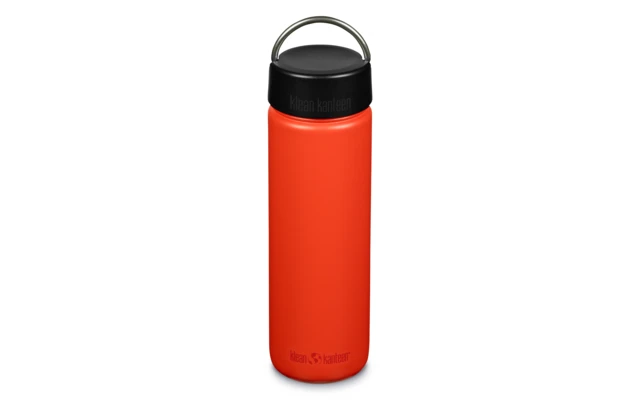 Klean Kanteen Wide Loop Cap Edelstahl Thermoflasche Tiger Lily 800 Ml – Bild 2