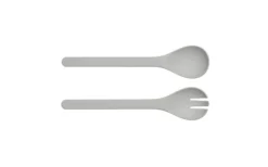 Bioloco Plant Salat Servers Salatbesteck Grau