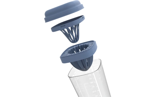 Rotho Loft Shaker 5 In 1 Trinkflasche 1 Liter Lime Grün – Bild 6