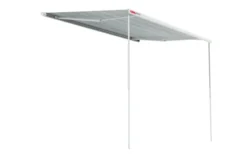 Fiamma F80s 290 Markise Gehäusefarbe Polar White Tuchfarbe Royal Grey 290 Cm